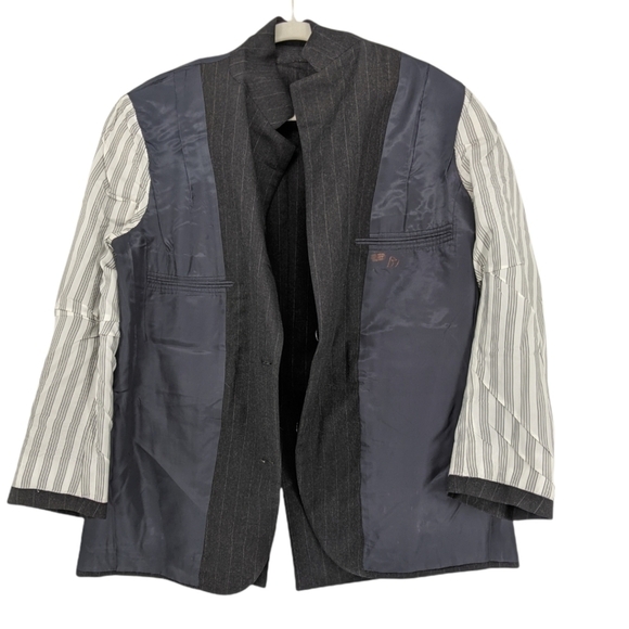 VTG Brooks Brothers Golden Fleece Sport Coat Suit Jacket All Wool Pinstripe - Picture 3 of 14